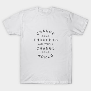 Typography Motivation Quote T-Shirt